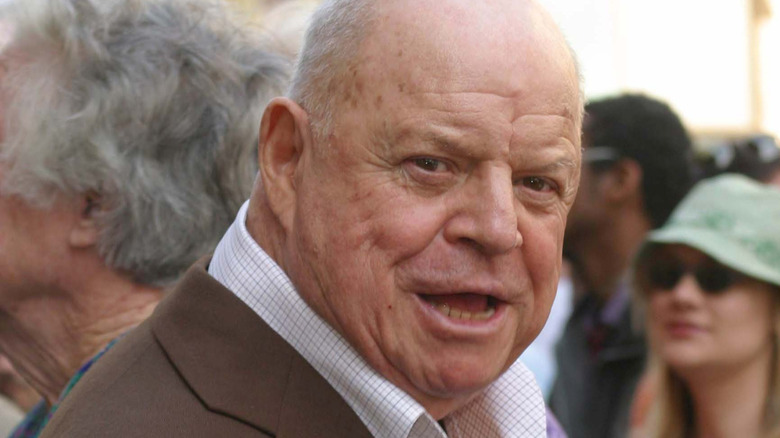Don Rickles yells at the camera