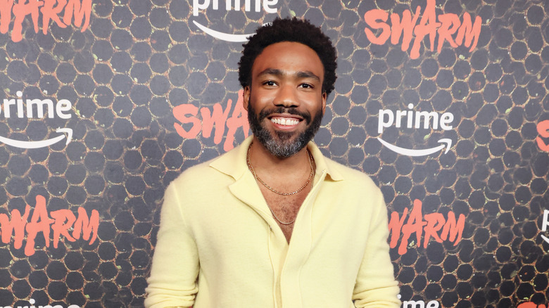 Donald Glover smiles