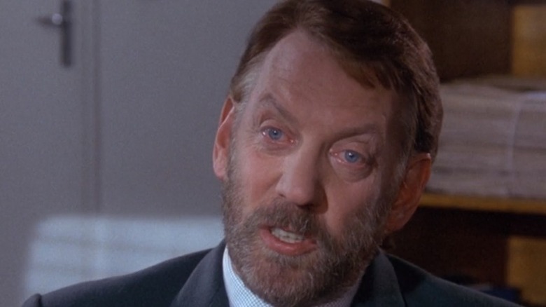 Donald Sutherland speaking