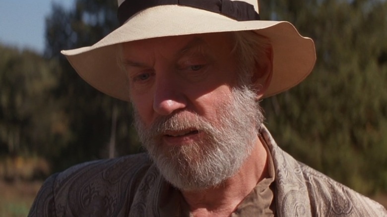 Donald Sutherland speaking