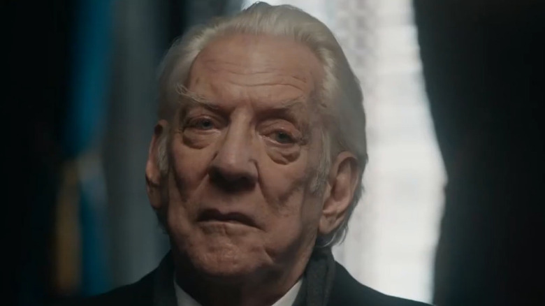 Donald Sutherland speaking