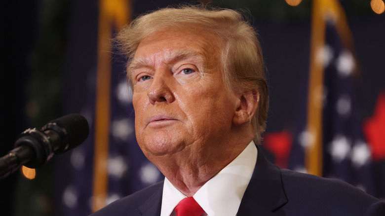 Donald Trump speaking