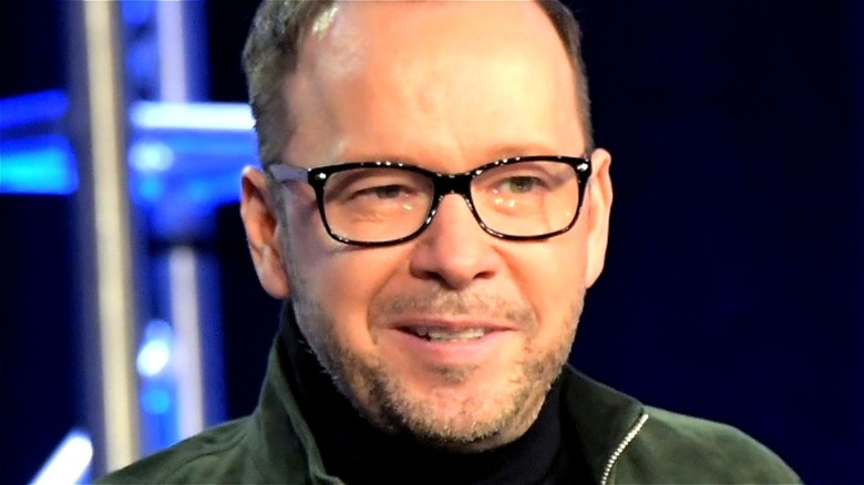 Donnie Wahlberg wearing glasses