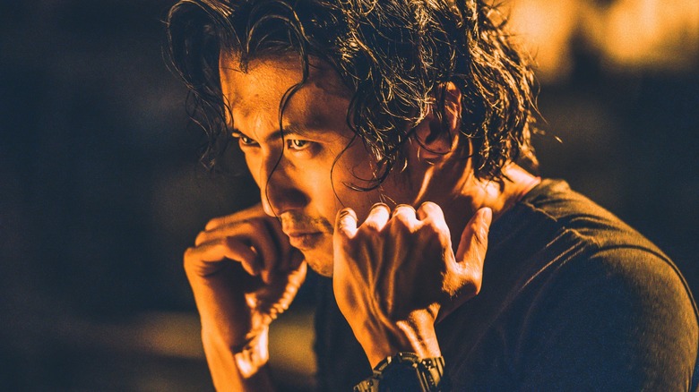 Nicholas Tse fists up
