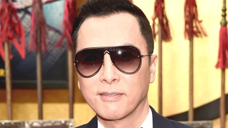 Donnie Yen wearing sunglasses