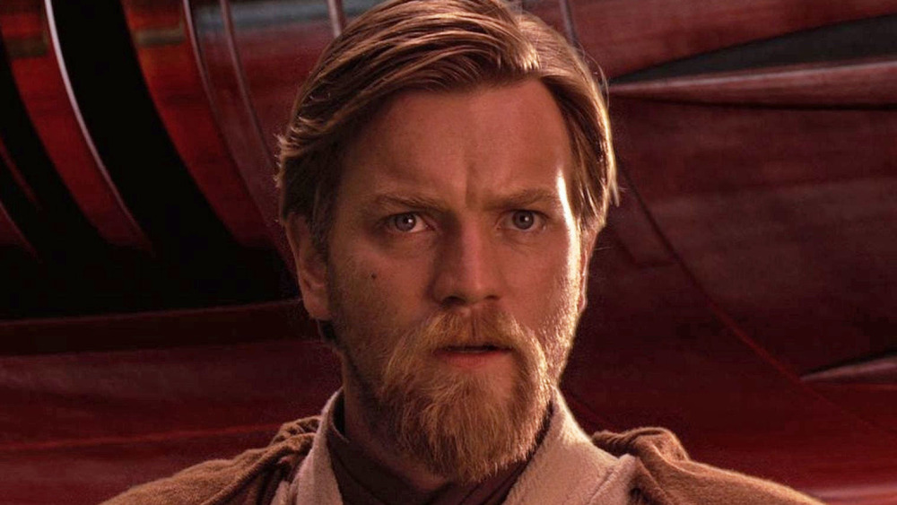 Obi-Wan looking worried