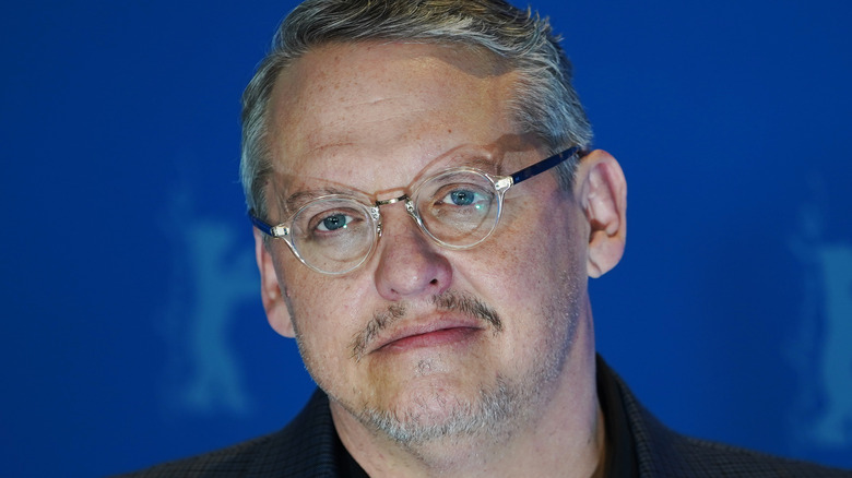 Adam McKay wearing glasses