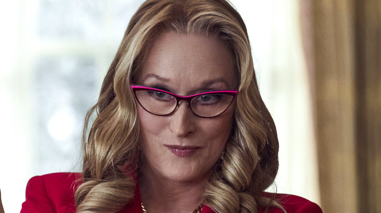 Meryl Streep President Orlean smirking