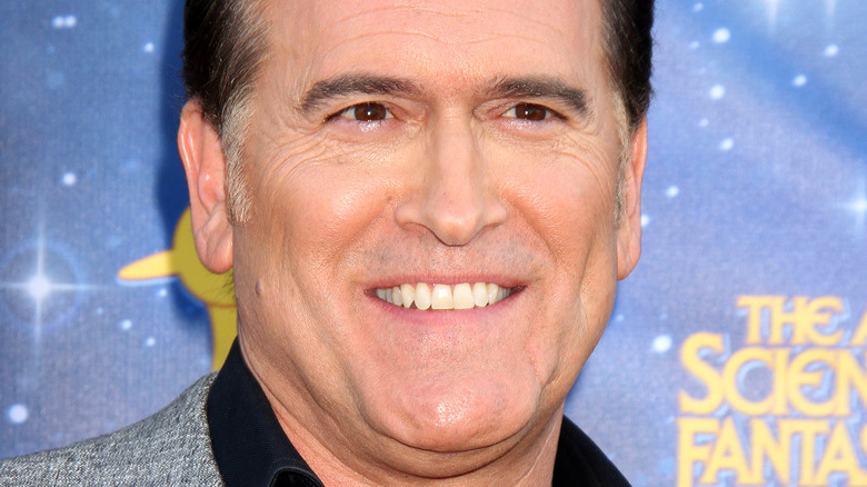 Bruce Campbell smiling
