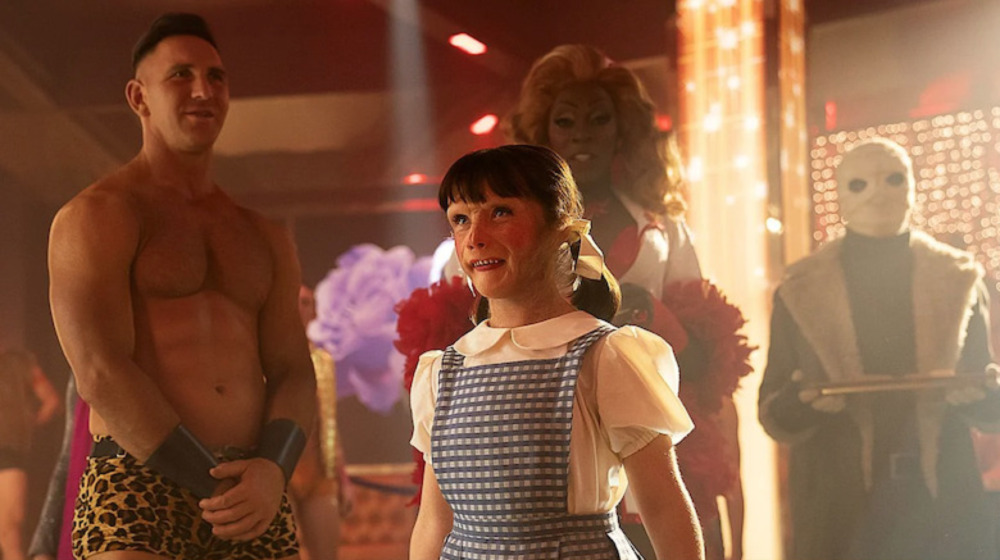 Devan Long as Flex Mentallo Abigail Shapiro as Dorothy Spinner Alan Mingo Jr. as Maura Lee Karupt and Matthew Zuk/Matt Bomer as Negative Man