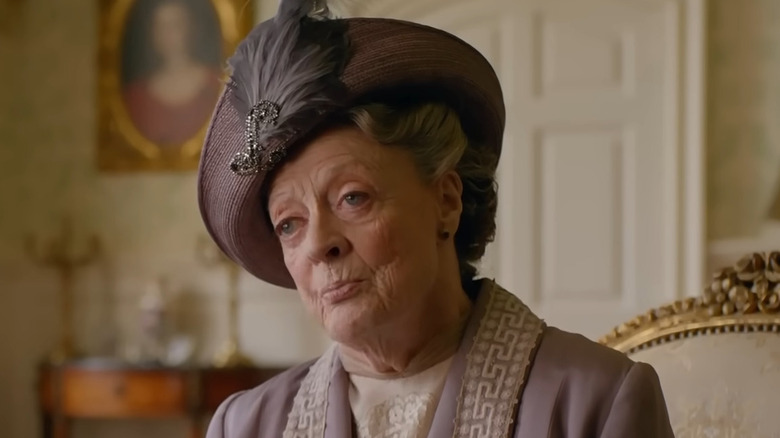 Maggie Smith as the Dowager Countess in 