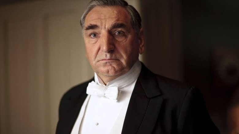 Mr Carson in Downton Abbey
