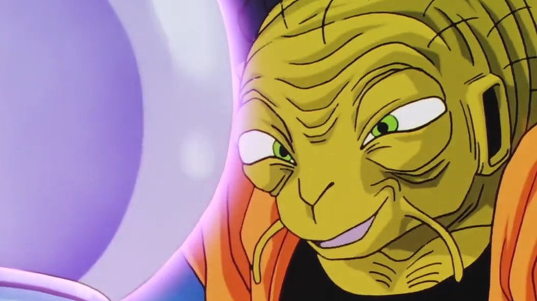 Dragon Ball's Spopovich snarling