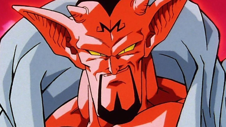 Dragon Ball's Dabura smirking