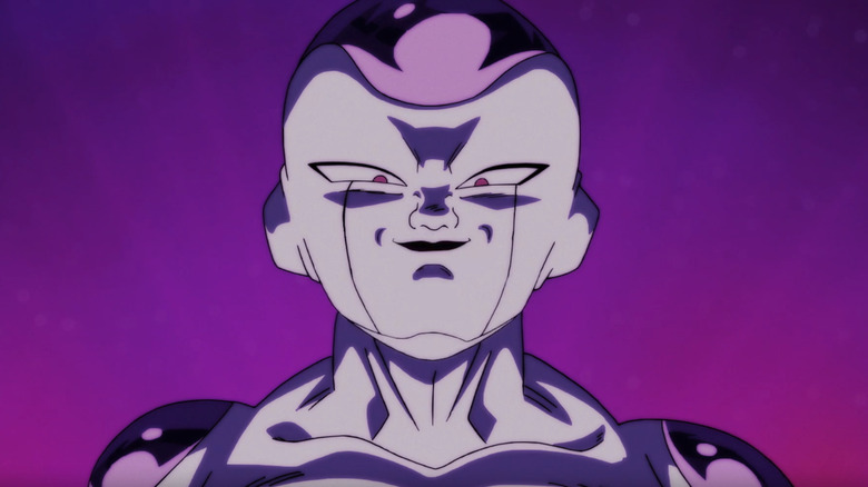 Frieza smirks ominously