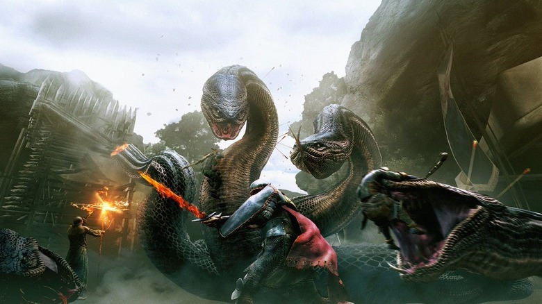 Dragon's Dogma hydra fight