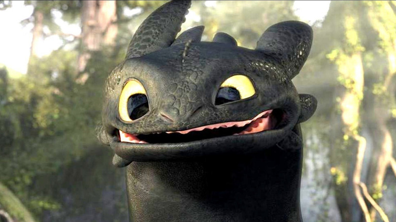 Toothless from How to Train Your Dragon