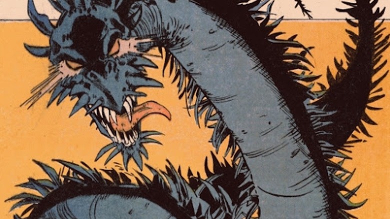 Dragon of The Moon snarling