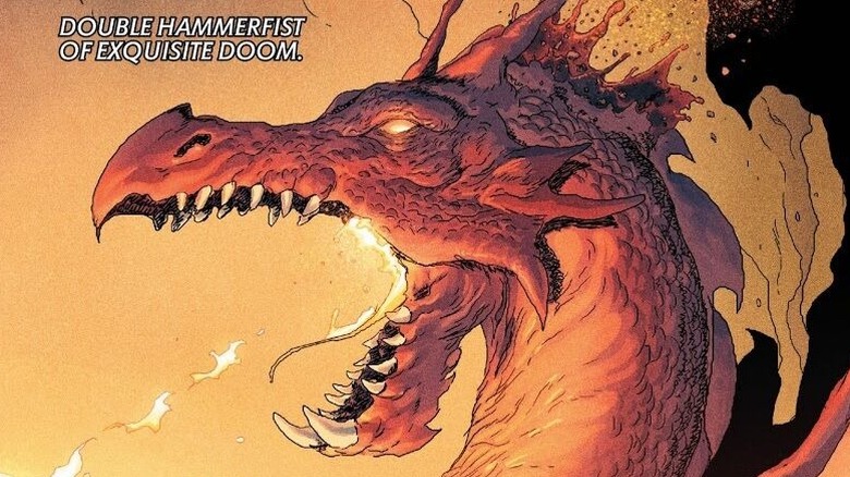 Shou-Lao breathing fire