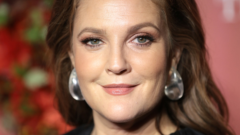 Drew Barrymore smiling