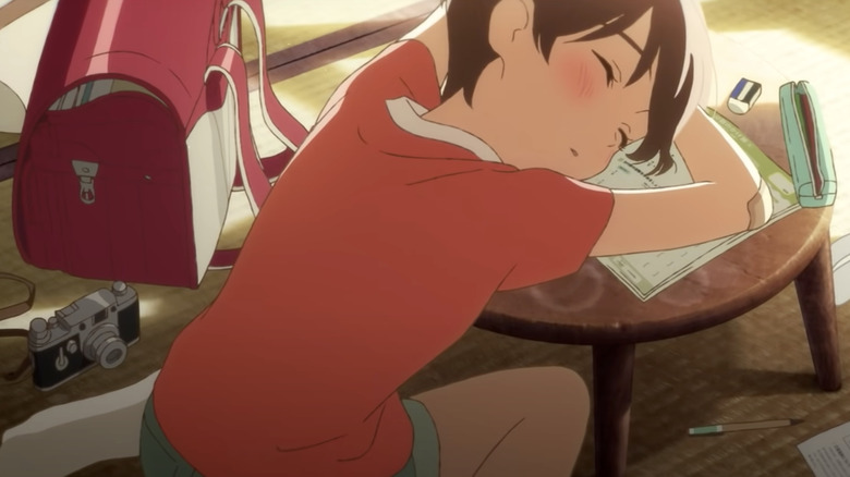 Natsume sleeping
