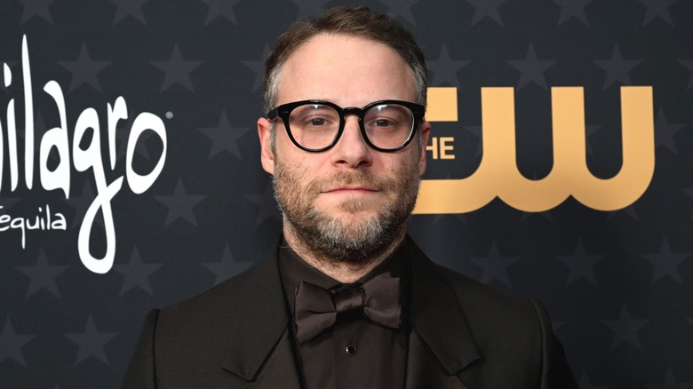 Seth Rogen at awards ceremony