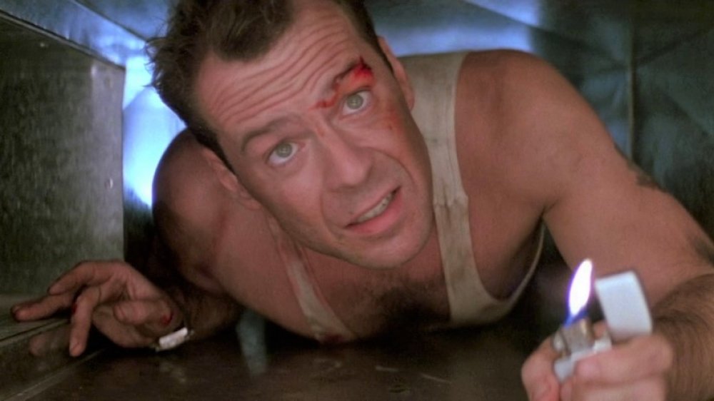 Bruce Willis in Die Hard