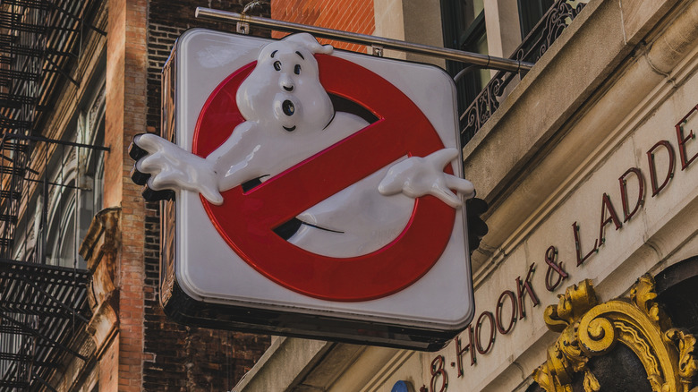 Ghostbusters sign