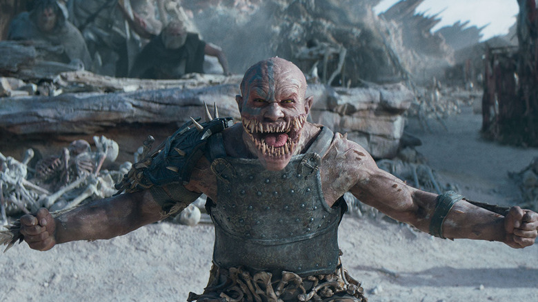Barake roaring before combat in Mortal Kombat II (2026)