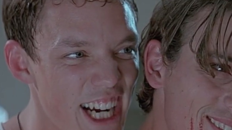 Matthew Lillard and Skeet Ulrich in Scream