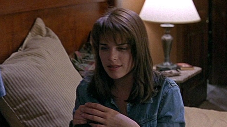 Neve Campbell and Skeet Ulrich in Scream