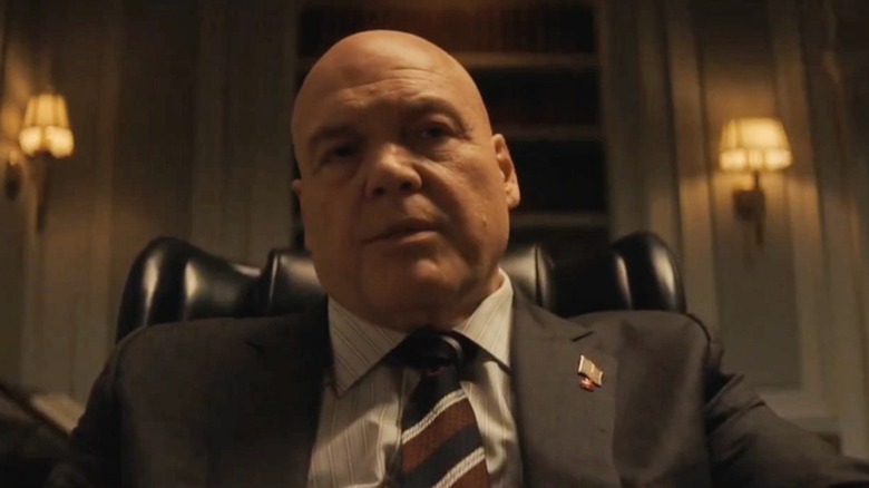 Wilson Fisk sitting in his office in Daredevil: Born Again