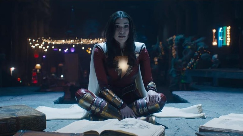 Mary sat on floor