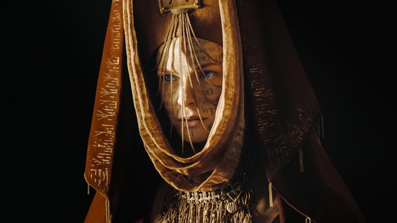 Jessica in Reverend Mother garb