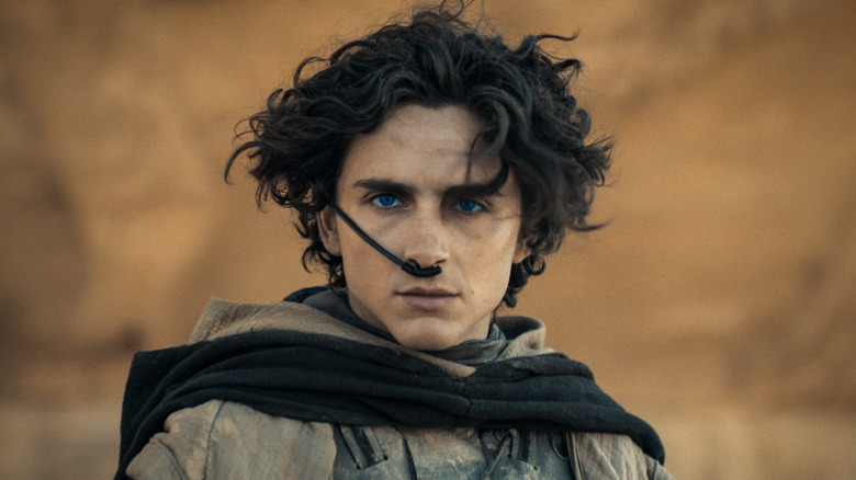 Paul Atreides smolders with blue eyes