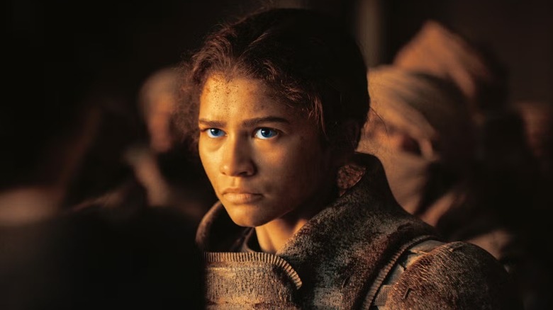 Chani looking furious in Dune: Part Two