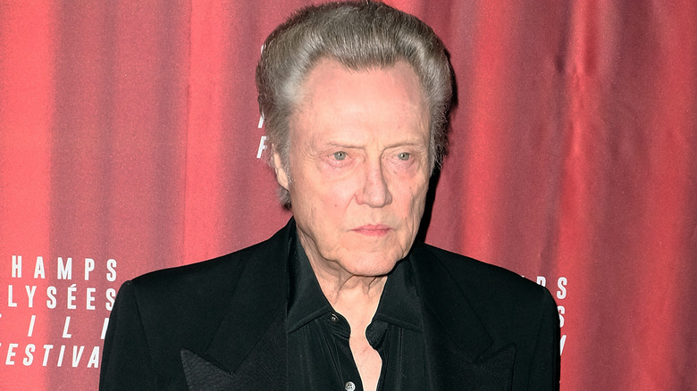 Christopher Walken posing for a photo