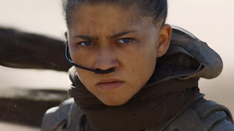 Chani staring intensely