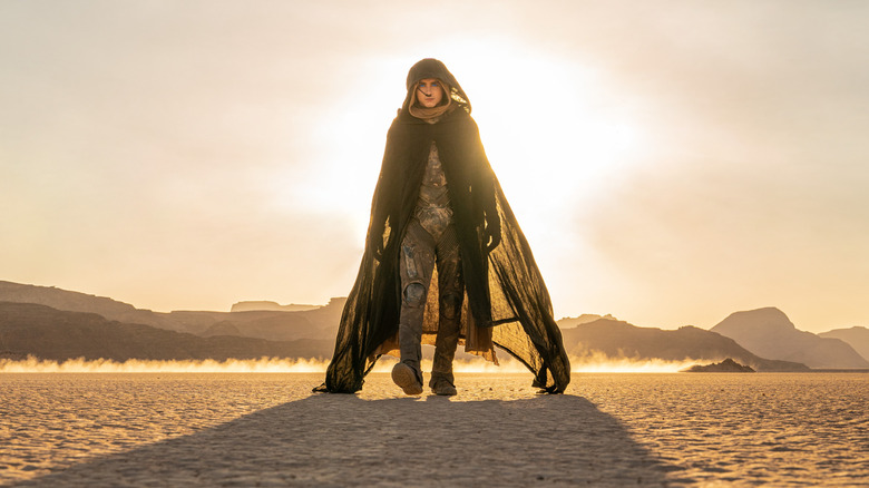 Paul walking through the desert