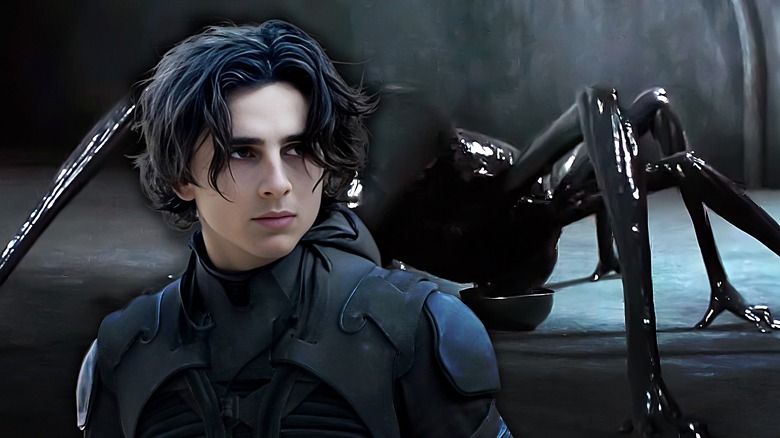 Paul Atreides with big spider