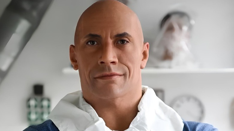 Dwayne Johnson wax figure updated