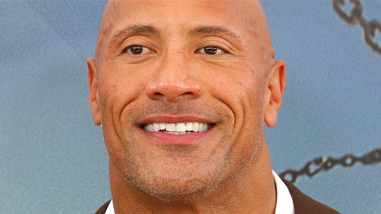 Dwayne "the Rock" Johnson smiling