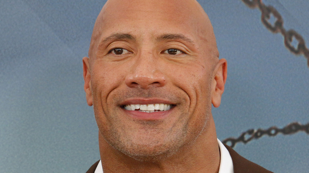 Dwayne "The Rock" Johnson smiling