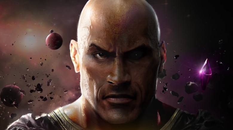 Black Adam in space