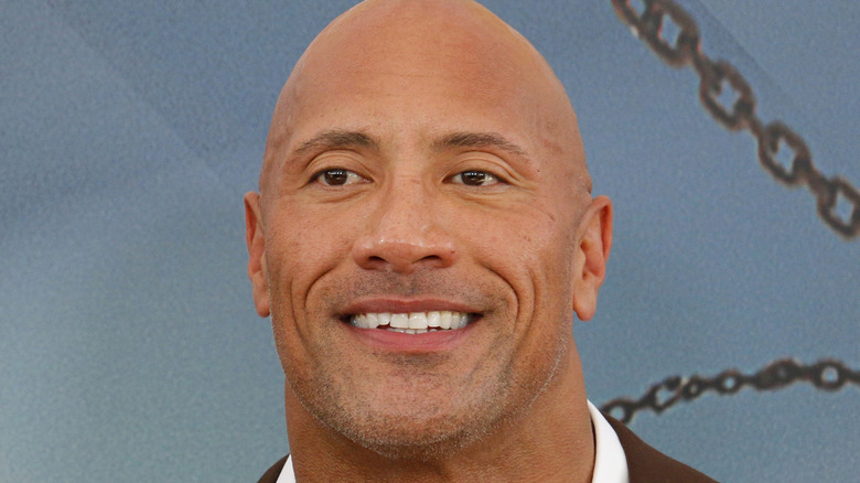 Dwayne "The Rock" Johnson smiling