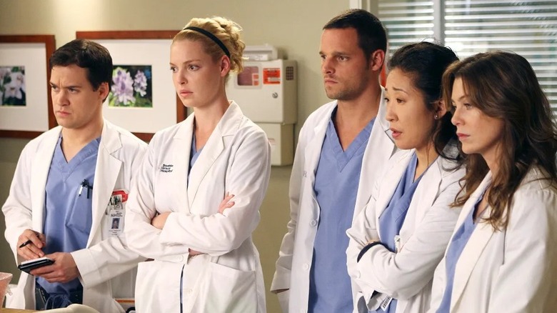 Grey's Anatomy original interns observing