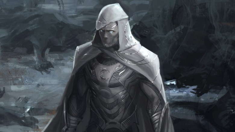 Moon Knight concept art costume