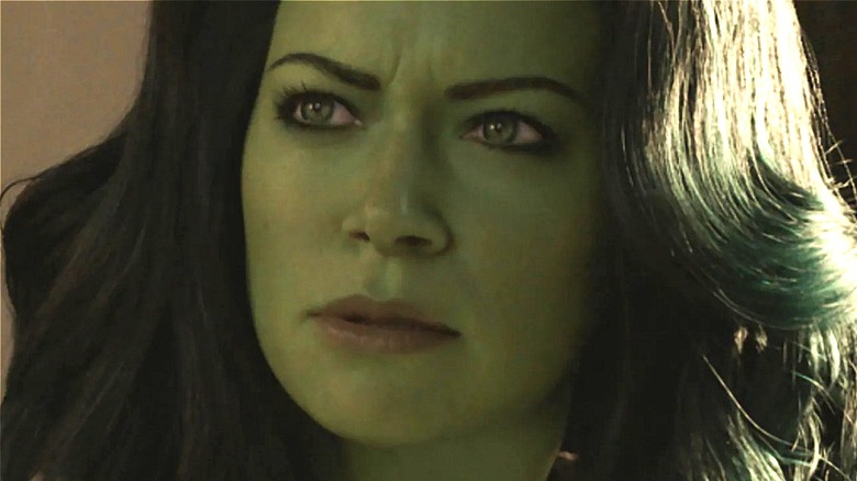She-Hulk looking confused