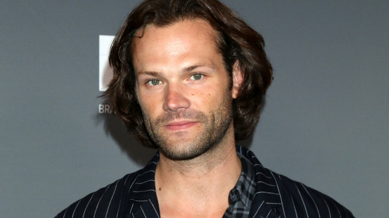 Jared Padalecki looks at the camera
