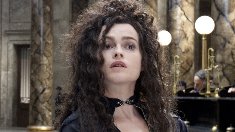 Bellatrix at the bank